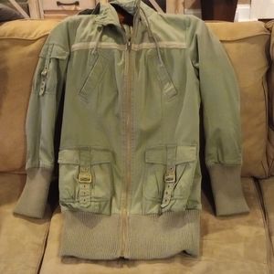 Army green jacket